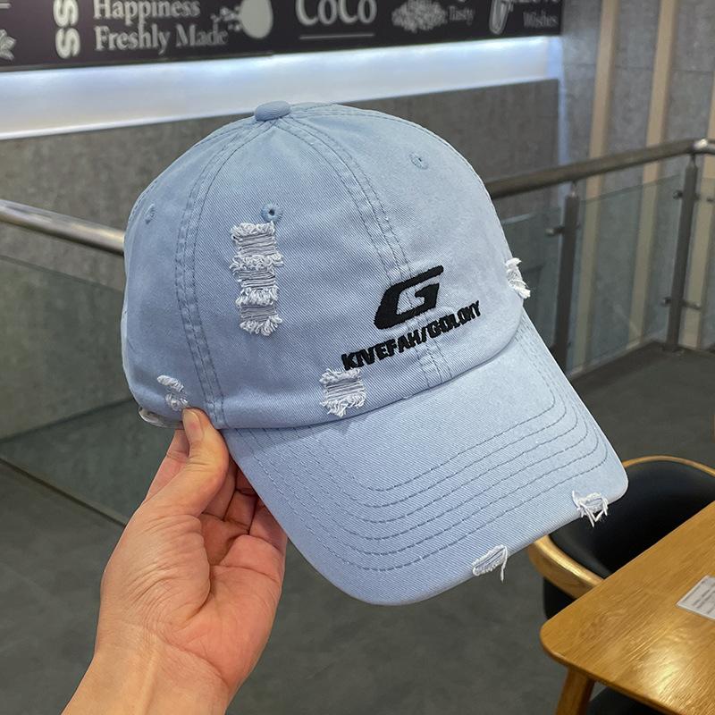 Cotton G Trendy Letter Baseball Hat For Men And Women Ideal For Spring Fashion