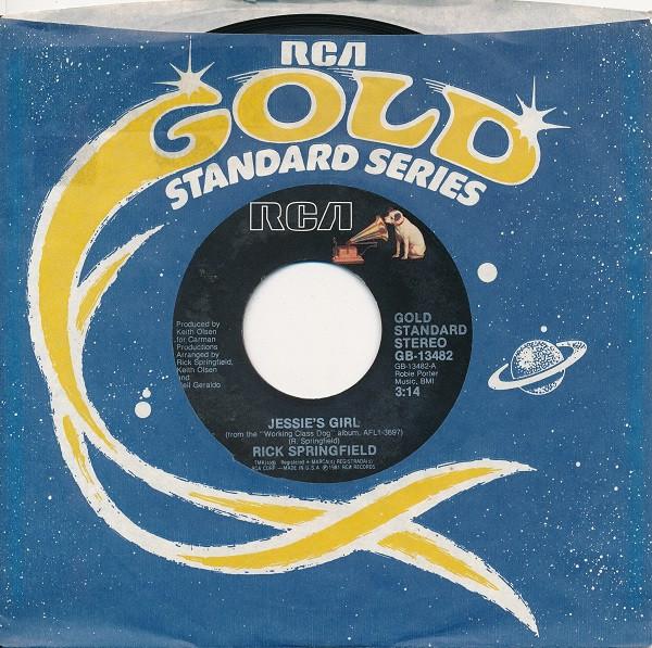 

7-дюймовая пластинка RICK SPRINGFIELD - Jessie s Girl / I ve Done Everythin GB13482 RCA 1983 Япония Рок Б/у