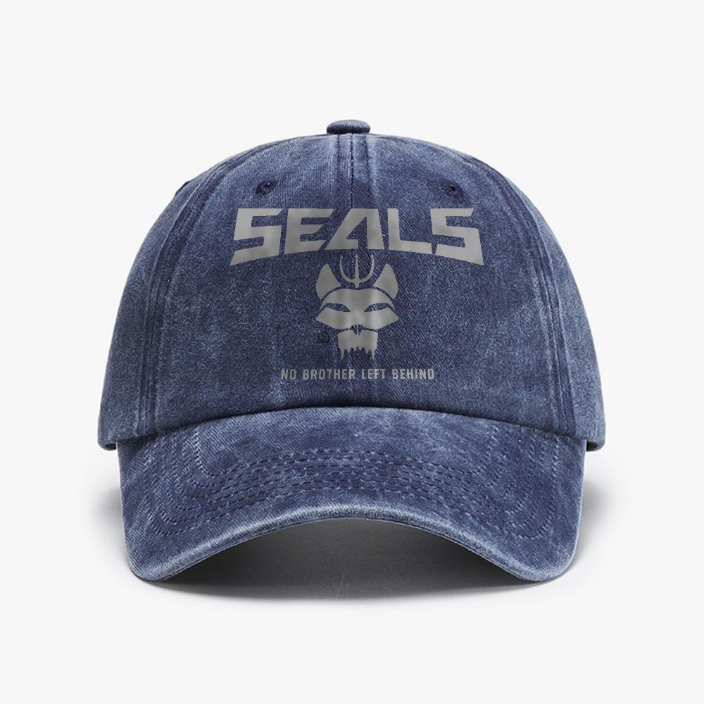 XNS cap Navy Seals Bravo pet Gewassen Verweerd Denim baseballpetten Team Devgru Speciale Krachten Elite Soldaten Papa hoed Verstelbare petten Adjustable