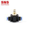 SNS Pneumatic Quick Connect Flow Control Valve