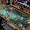 Chinese Style Koi Mouse Pad Gamer printon demand Custom New Large Mousepad XXL Mouse Mat Office Soft Computer Mouse Mats