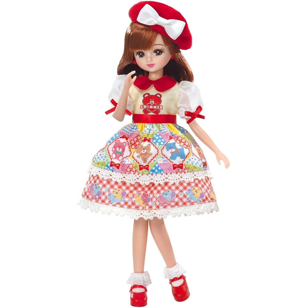 TAKARA TOMY (TAKARA TOMY) Licca-chan Doll LD-16 SWIMMER Daisuki Licca-chan Dress Up Toy 3 Years a...