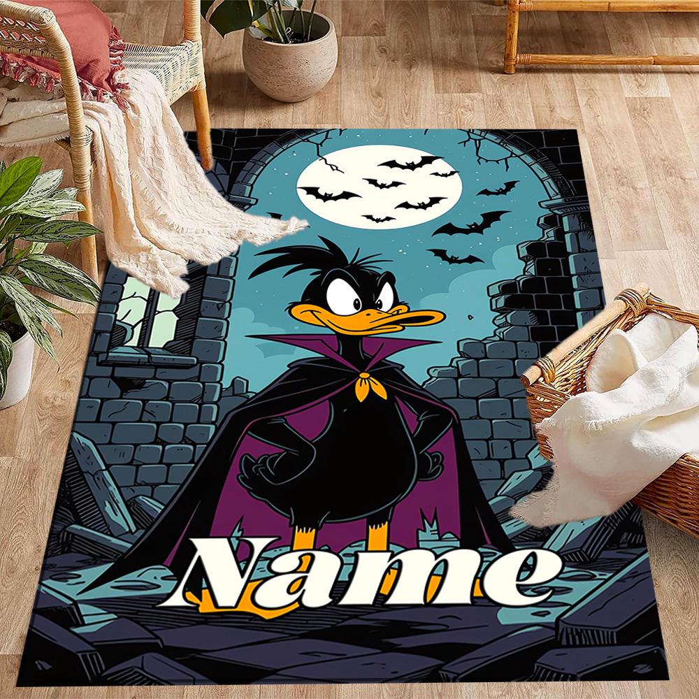 Looney Mad Scientist's Experiment Customize Your Name Floor Mat Suitable for Dormitory Living Rooms Foyer Outdoor Antislip Carpet Decorate Offices