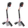 2x Adaptér elektroinštalácie Adaptér pre spätné zrkadlá pre Ford F250-F550 99-07