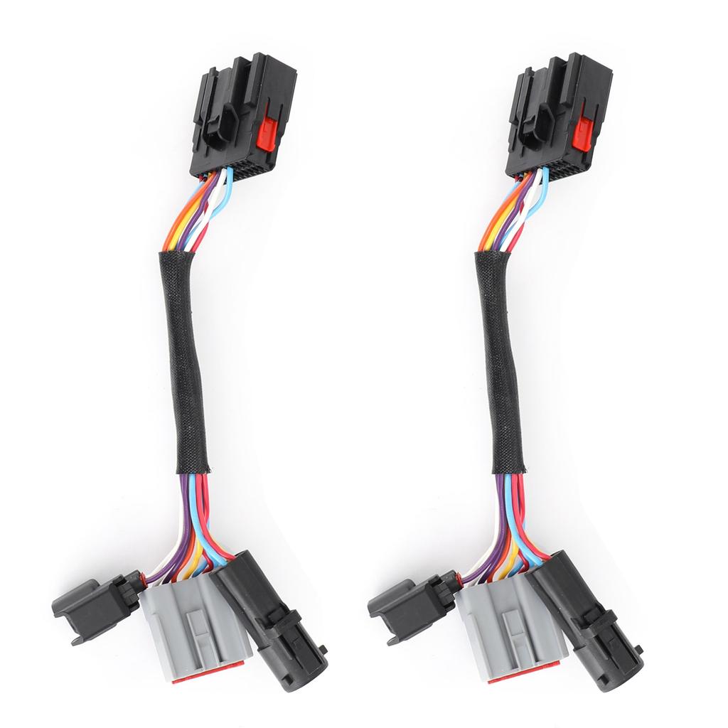 2x Adaptér elektroinštalácie Adaptér pre spätné zrkadlá pre Ford F250-F550 99-07