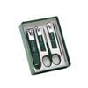 Nail Clipper Set: Home Use Clipper, Anti-Splatter Clippers, Angled Scissors, Foot Care Tools