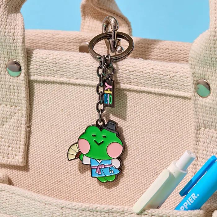 LINE FRIENDS Minini Seoul Edition Metal Keyring Renini