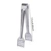 Stainless Steel Food Tong with Ergonomic Handle for Easy Gripping and Cooking Kitchen Tool Comfortable Grip Bread Clip