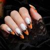 Easy Application Nail Art for Novices Halloween Stickers, Glitter Gothic Bat Decals, Creative DIY Consumables Self-Adhesive Accessories Women