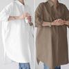 2024 Women's Long Sleeve Loose Casual Irregular Shirt