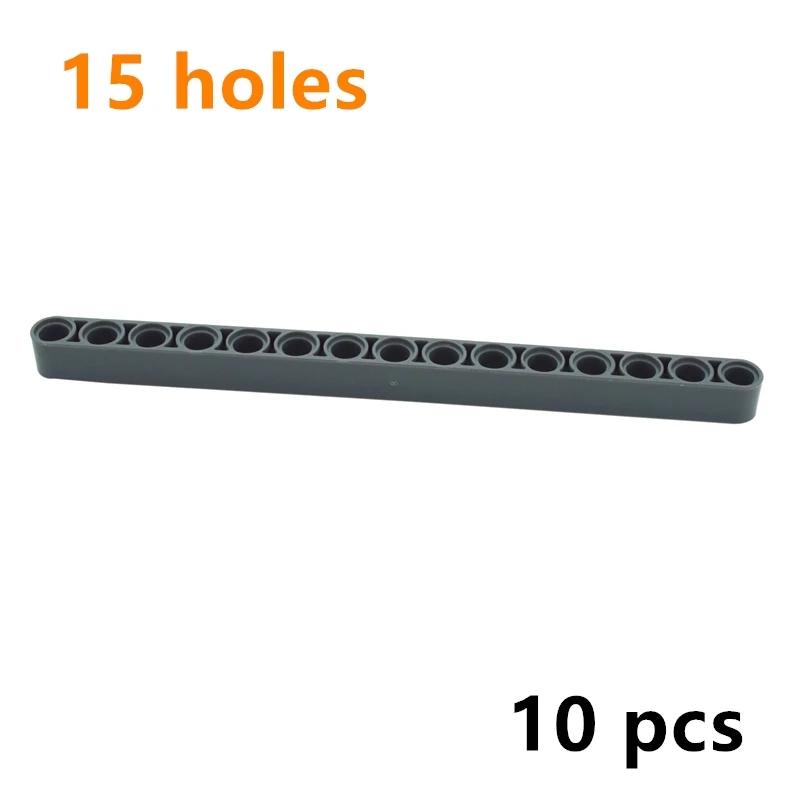 

DIY Liftarm Thick 1x15 Hole Educational Building Blocks Technical Arm Bricks Compatible MOC Parts 64871 32278 Assemble Particles