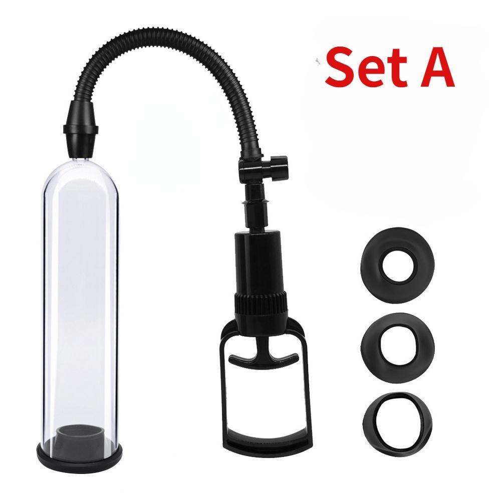 Hand Pump Trainer Male Enlarger Enlargement Vacuum Pump Male Extender Προϊόντα για ενήλικες