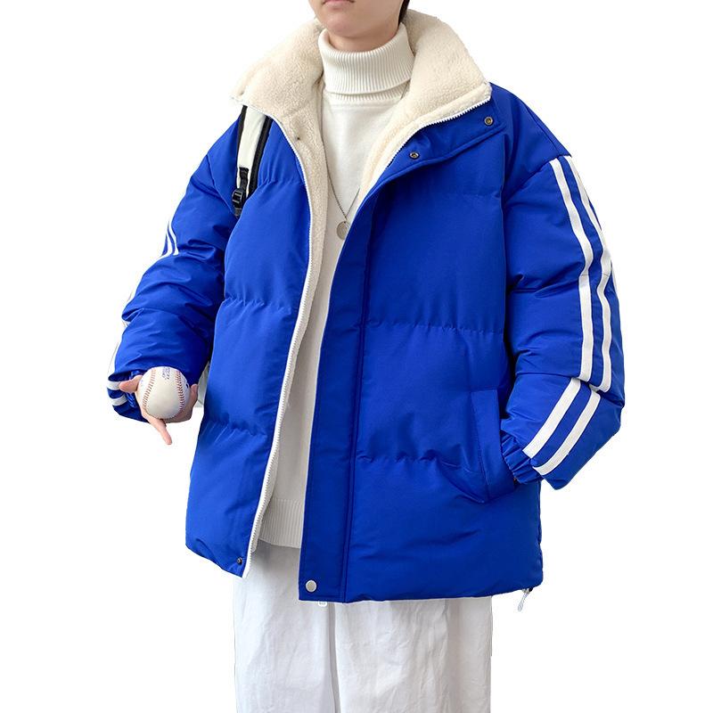

Повседневная мужская хлопковая куртка с капюшоном, ветрозащитная, зимняя, для ежедневной носки 4XL синий