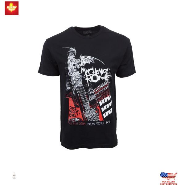 My Chemical Romance Unisex Adult T-Shirt Rock Band Fan Merch Graphic Tee Unisex T-Shirt L