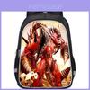 Spacious Dual-layer Nylon Backpack For Students Versatile School Bag Unisex Design