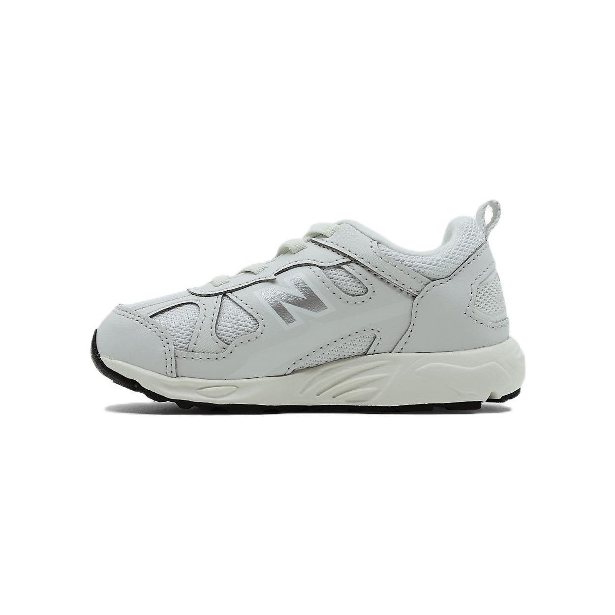 

New Balance NB 878 Cushioning, Wear Resistant Low top Toddler Shoes White Infant And Toddler IV878KN1 Wide (W) 27.5