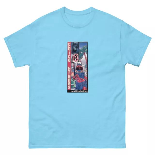 

Chico Brenes World industries Vintage 90s 80s skateboarding t shirt designs Unisex T-Shirt XXXL