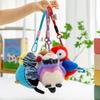 Uccello Cartone Animato Pappagallo Bambola Pinguino Uccello Peluche Giocattolo Ciondolo Carino Bambola Imbottita Oggetti di Scena Borsa Portachiavi Bambini Giocattolo Natale Compleanno
