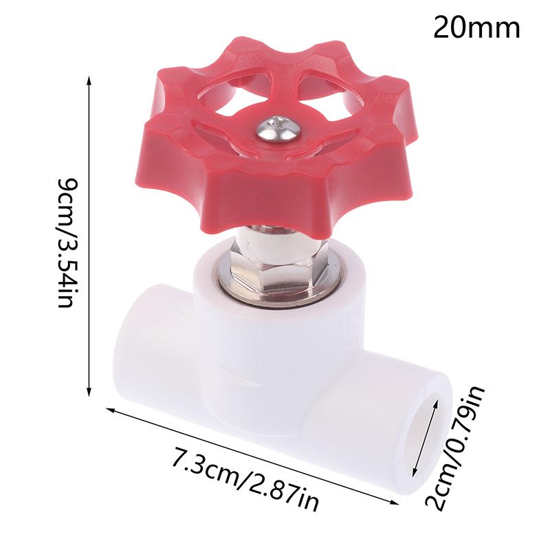 Ppr Pipe Quick-Connect Water Pipe Switch Fitting Valve Emergency Repair Fitting Stop Valve In-Line Quick Connector