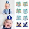 Gift Photo Props Elastic Crown Hair Band Floral Headwear Baby Birthday Hat Party Headdress