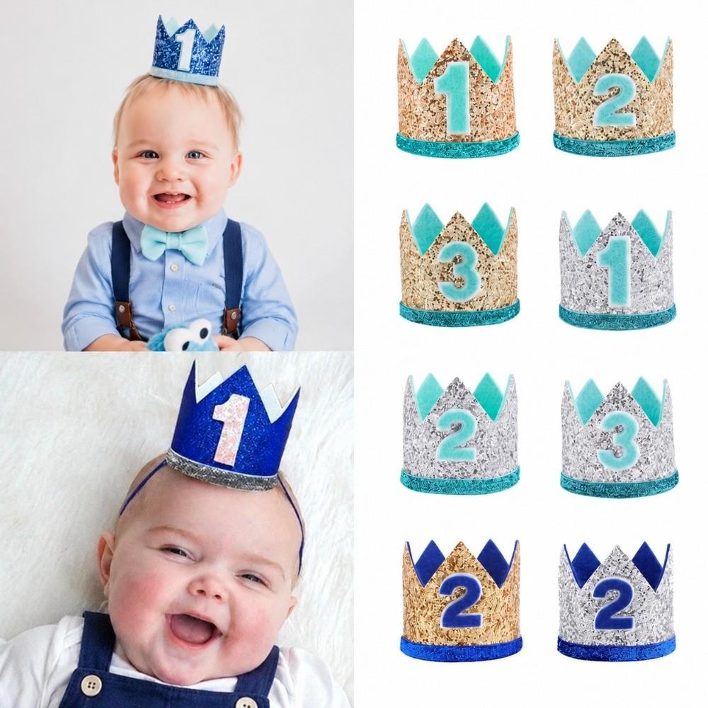 Gift Photo Props Elastic Crown Hair Band Floral Headwear Baby Birthday Hat Party Headdress