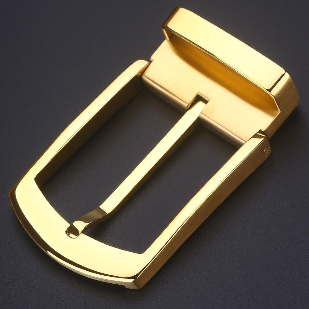 3.8 Stainless Steel Belt Pin Buckle for Perforated Leather Belts, New Style