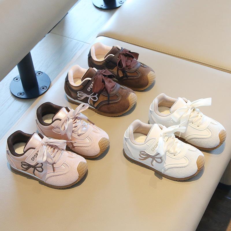 Spring Autumn Girls Forrest Gump Shoes Soft Sole Casual Sports Sneakers White Baby Running Shoes For Kids