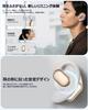Bluetooth Wireless Earphones with Touch ENC Call Noise Beige Open-Ear Display, Cancellation,