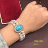 Western Retro Mapei Pearl Necklace Stud Earrings Set Hepburn Style Accessories Cheongsam Dress Neck Chain Women
