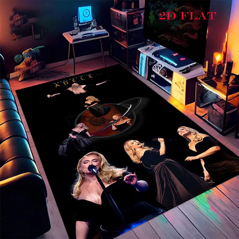 Adele Soul Carpet Rug for Living Room Bedroom Home Sofa Decoration,Kids play Nonslip Floor Mat