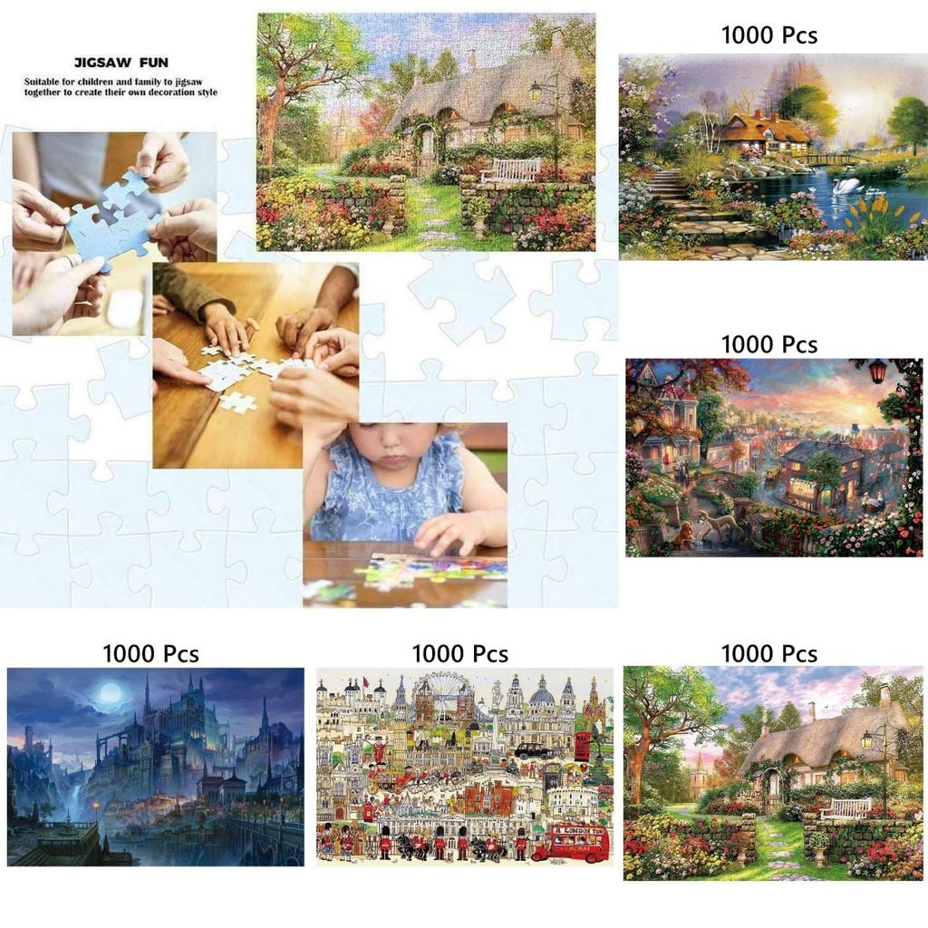 Adult Jigsaw Puzzle 1000 Pieces Paper Material Home Decor Friendship Activity Unique Gift Learning Inspiration