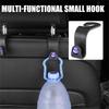 HIJK1 2/4pcs ABS Car Interior Seat Headrest Back Hanger Storage Hooks Valve Cap For VW R32 Golf Beetle EOS GTI Tiguan Passat Jetta MK4