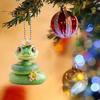 Vánoční přívěsek Ornament Kreslený styl závěsný doplněk Vánoční stromek, odolný proti vyblednutí, se šňůrkou Univerzální dekorace
