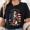 Patroness of The USA Blessed Virgin Mary Catholic Art T-Shirt