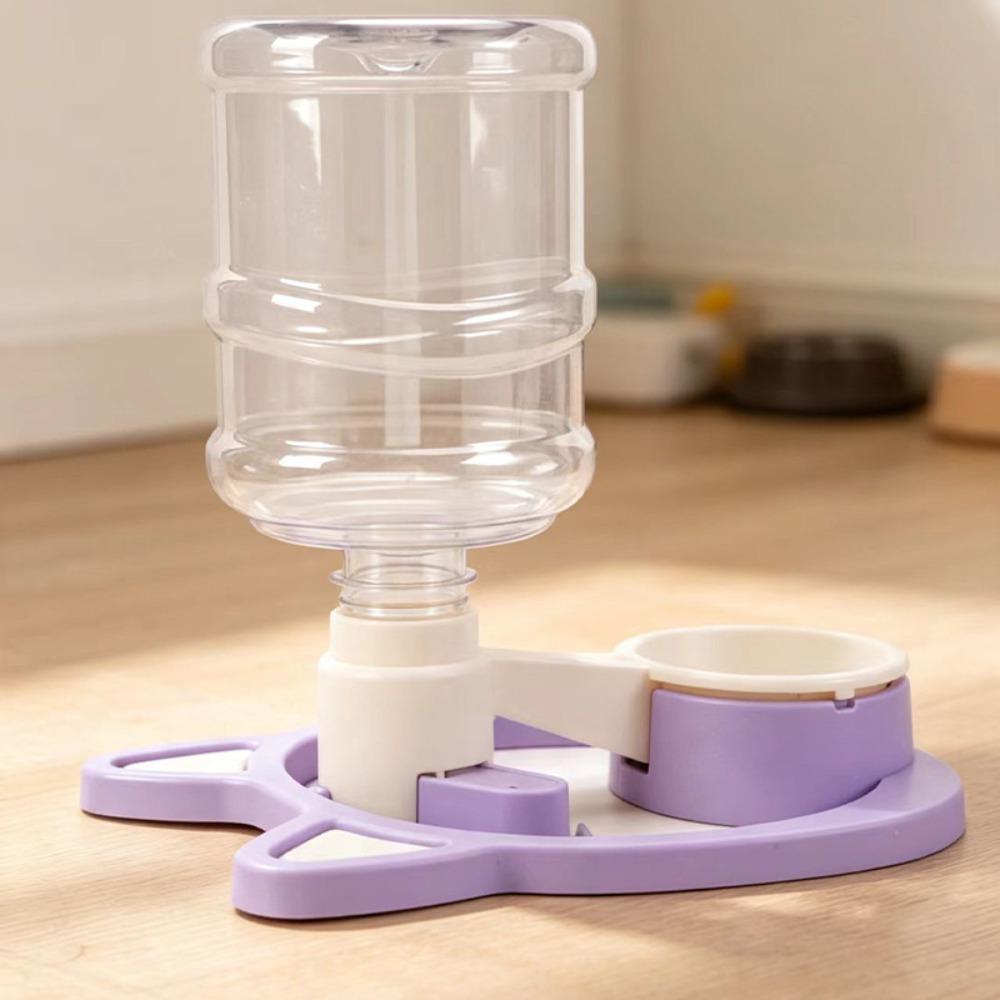Anti-Wet Mouth Gravity Cat Water Dispenser Prevent Black Chin Leak Proof Cat Auto Water Bowl Gravity Refill Suction Cup Base