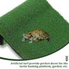 Fish Tank Reptile Carpet Mat Basking Turtle Resting Platform Turf Mats Artificial Lawn Fake