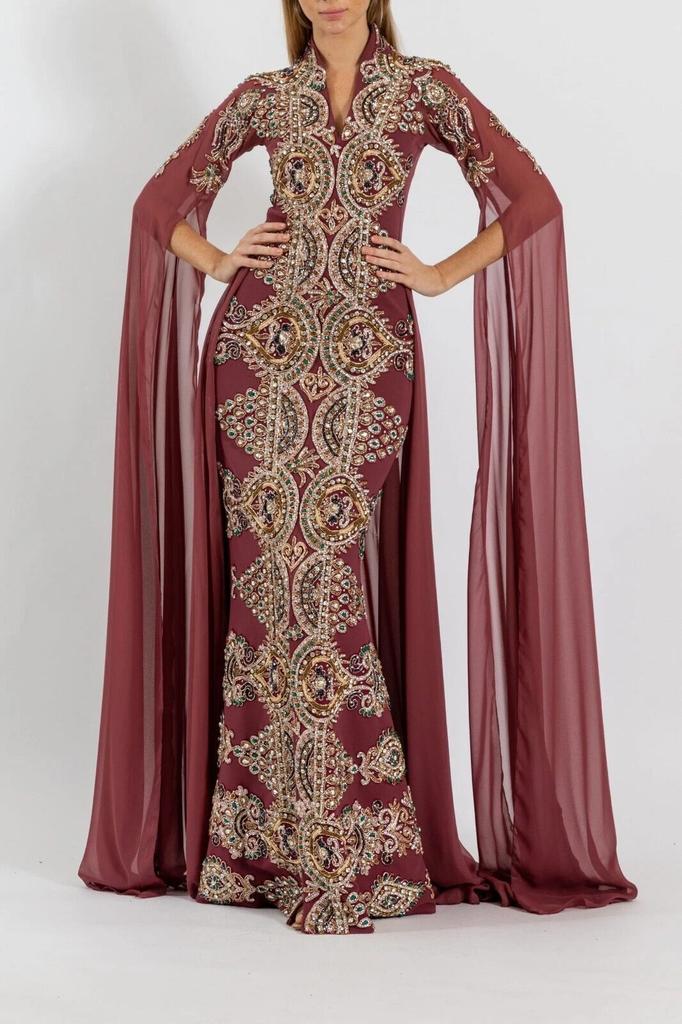 Wedding Dubai Bridesmaid Casual Maxi Moroccan Kaftan Gown Dress Long Abaya