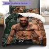 connor mcgregor Pattern Bedding Quilt Set Quilt Cover Pillowcase Home Decoration Birthday Gift (1 * duvet cover + 2 * pillowcase, without core)