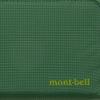 MONTBELL Simple Zip Closure Nylon Wallet Regular Unisex Couple Green