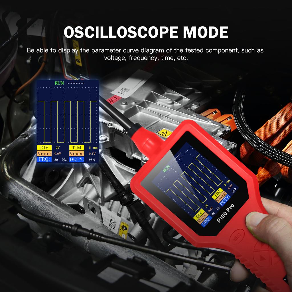 Pro 9-30V Circuito de Carro Diagnóstico de Circuito Automotivo Kit de Sonda de Circuito 12V 24V Multímetro Osciloscópio Digital Ativação de Peças/0-5V Ajustável