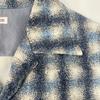 NICENESS 24Stainless Steel NN-1301Y13 Blue Silk Flannel Shirt tops L blueUsed