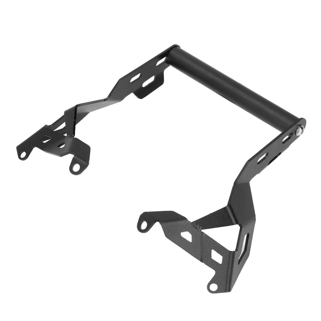 Motorcycle Phone Navigation Bracket Extender Carbon Steel 22mm Diameter Bar Replacement for TIGER 800Black
