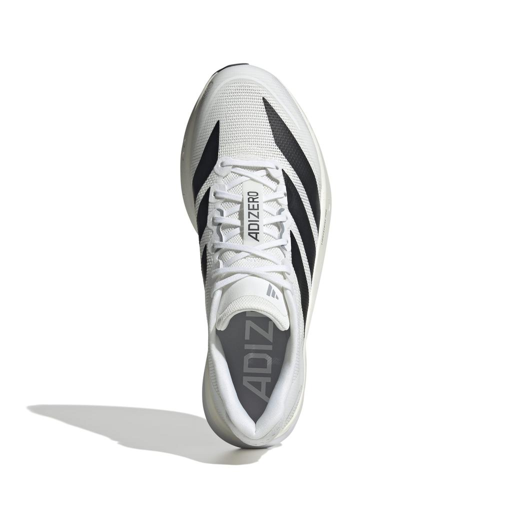 Adidas Adizero Boston 13 Running Shoes, Unisex Adult, Size ONE38, White/core Black/dash Gray (JS4939), Size 26.5 Cm