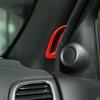 For 2011- Jeep Grand Cherokee Red Front A-Pillar Air Vent Frame Trim Covers