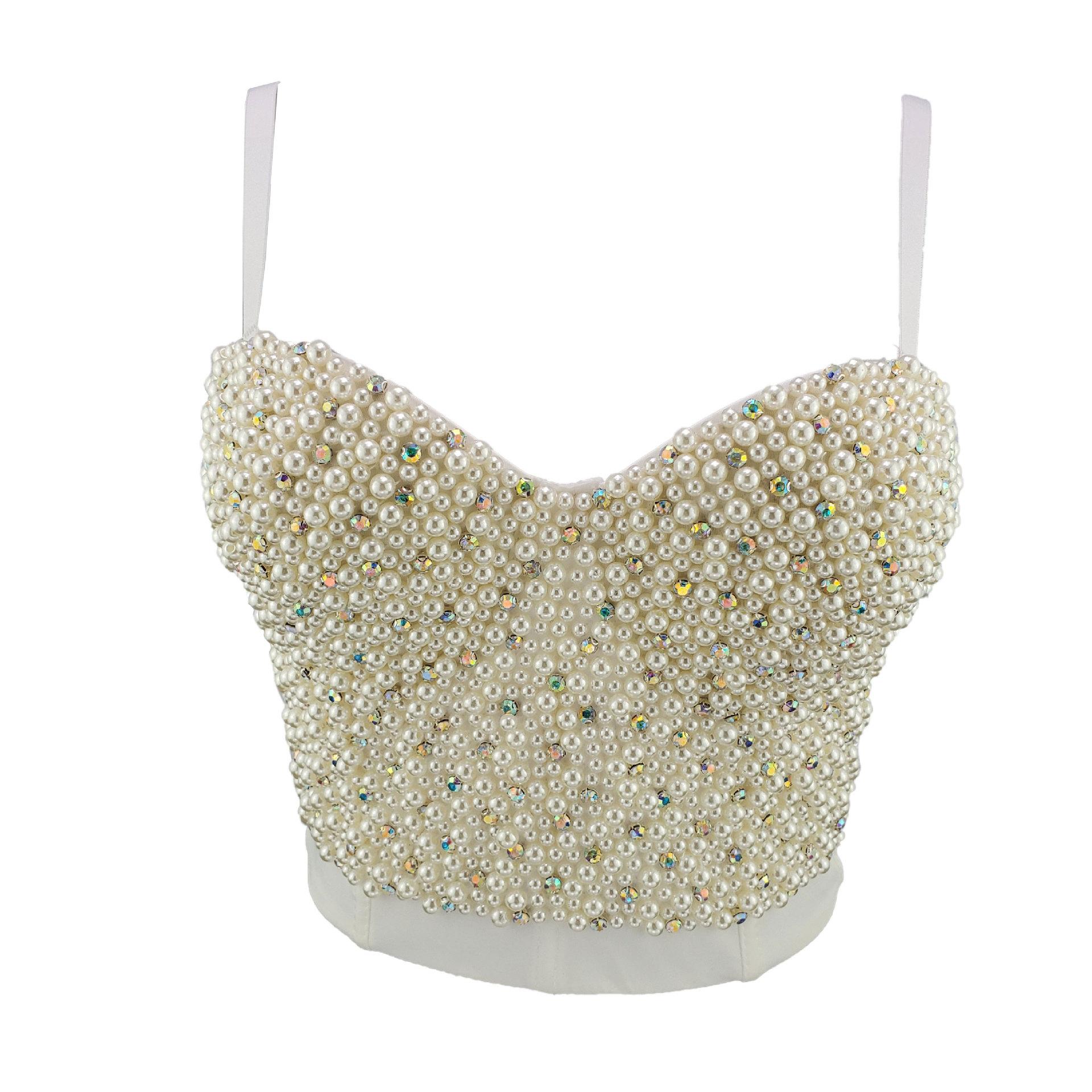 

Универсальный бюстгальтер Летний спортивный однотонный короткий топ-майка без бретелек для женщин в качестве внутреннего слоя с вырезом халтер и открытой спиной майки 34/75