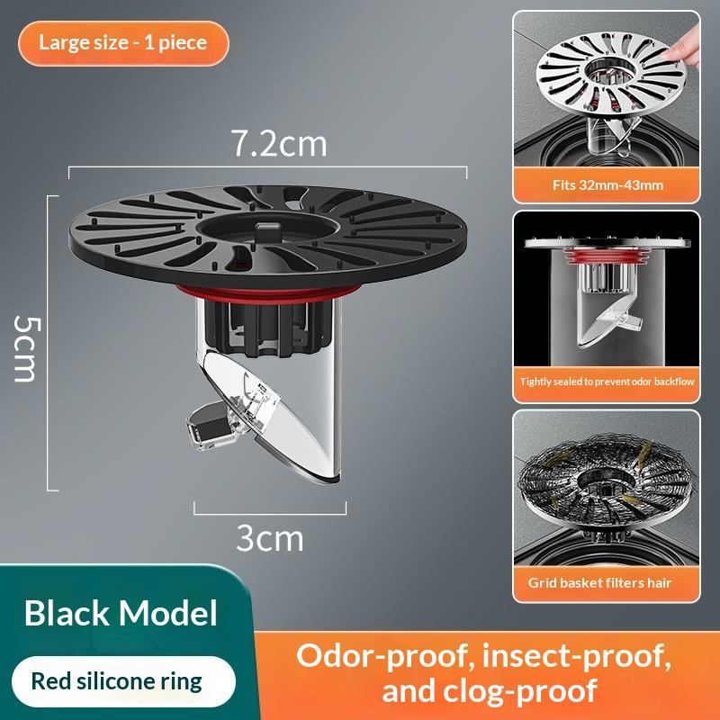New Anti Odor Floor Drain Core Removable Insect Prevention Drain Cover Colander Shower Drainer Kitchen Bathroom Accessories