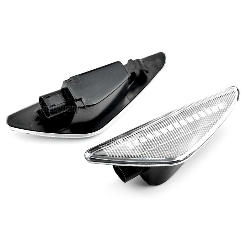 2pcs Flowing Turn Signal Light Dynamic LED Side Marker Side Indicator For BMW X5 E70 X6 E71 E72 X3 F25