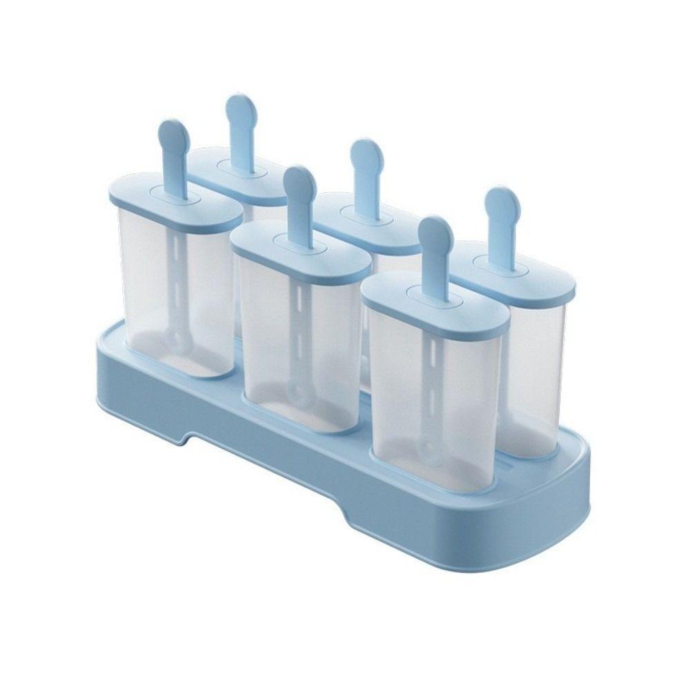 Reusable Homemade Ice Box DIY Popsicle Mold Cube Tray New Ice Cream Popsicle Mold Summer