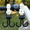 Reinforced Double-Head Hook for Electric Scooter & Stroller - Universal Load-Bearing Accessory