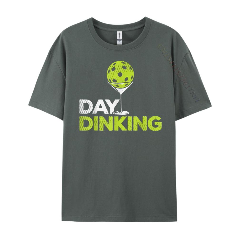 Day Dinking Pickleball Funny Pickle Ball Dink Black Shirt Graphic Tees Short Sleeve Tee Free Shipping Clothes Casual